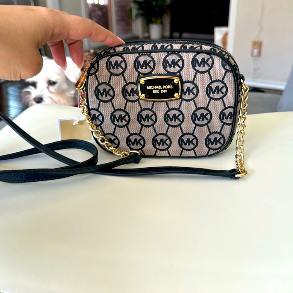 Michael Kors small logo crossbody bag